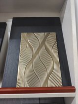 Custom Furniture Factory Solid Wood Door Plate Density Plate Wave Plate Decorated plate Semicircle PVC Septutor M corrugated plate Background Wall