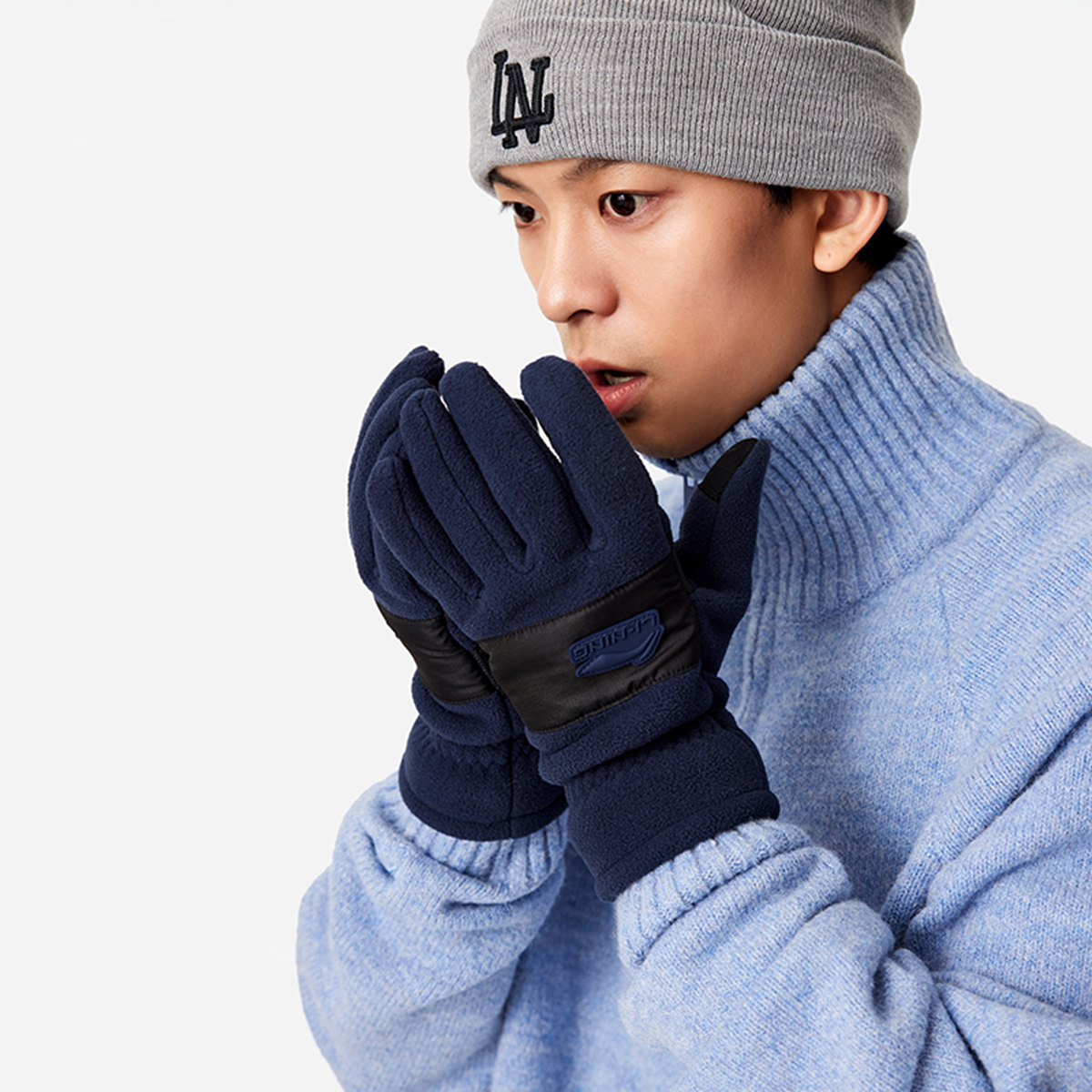 李宁正品运动生活系列男女同款加绒保暖可触屏运动手套ASGU021,淘宝优惠券,粉丝福利购,淘宝优惠卷