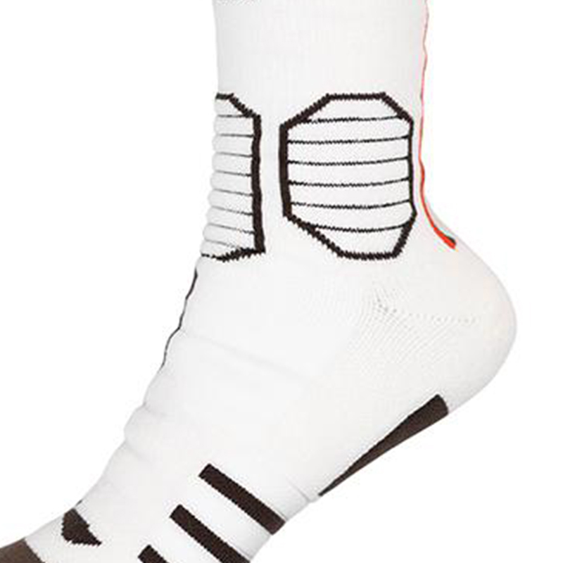 李宁正品运动篮球系列男女同款吸湿排汗运动袜一双装AWLT053-13 - 图1