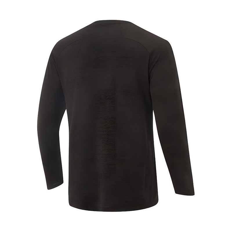 李宁正品篮球系列男子纯色简约运动训练圆领套头长袖T恤ATLV001-3,淘宝优惠券,粉丝福利购,淘宝优惠卷