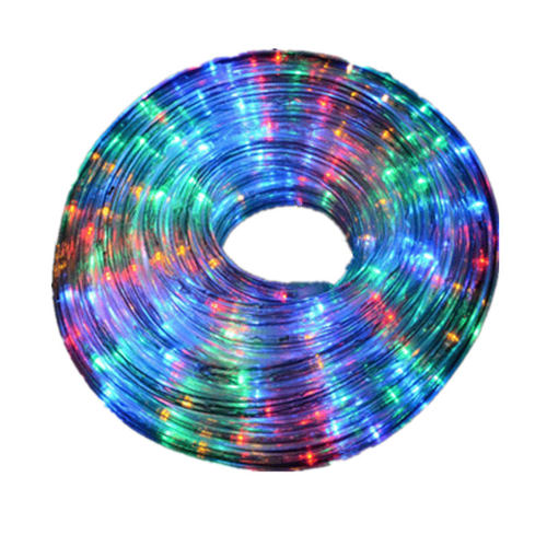 圆形led灯带360度发光彩虹管节能防水户外装饰七彩跑马灯条送插头 - 图3