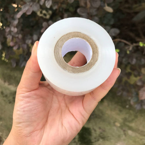 PE嫁接膜苗木果树嫁接专用膜缠绕膜自粘打包膜免打结透明拉伸薄膜 - 图2