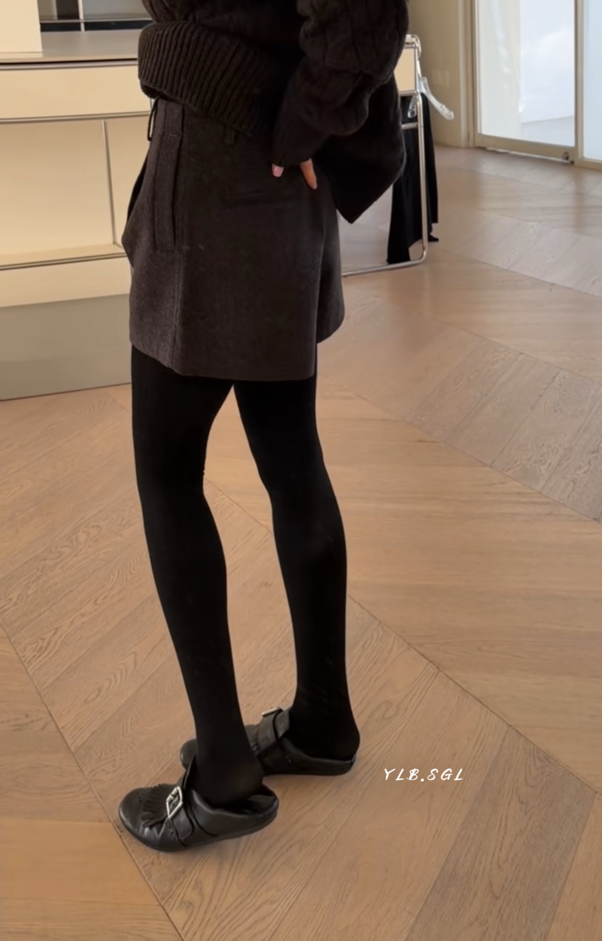 8218诗歌兰女装2025冬款  百搭气质深灰色高腰口袋西裤休闲短裤女,淘宝优惠券,粉丝福利购,淘宝优惠卷