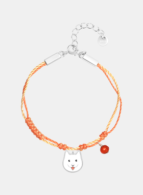 THISNESS纯银狗狗手链