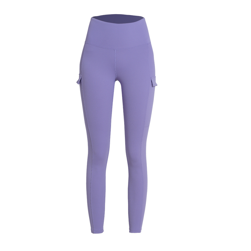 清仓不退换】高腰提臀瑜伽裤紧身健身裤运动跑步健身速干女秋冬 - 图3