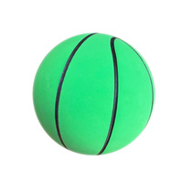 6CM Hollow Mini Rubber Squash Ball Handball Elastic Basketball Colorful Basketball Children Bounce Ball