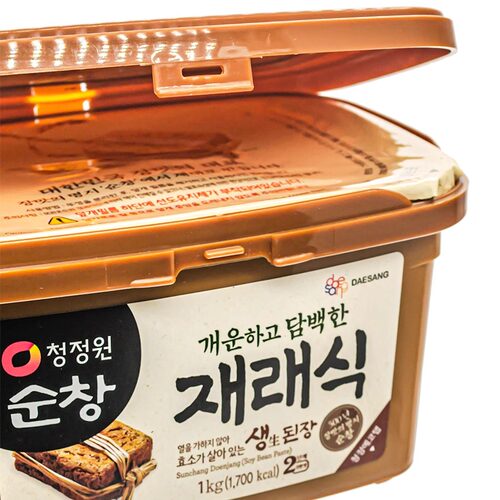 韩国清净园淳昌生大酱传统老式酱汤用浓大酱包饭酱辣酱 - 图1