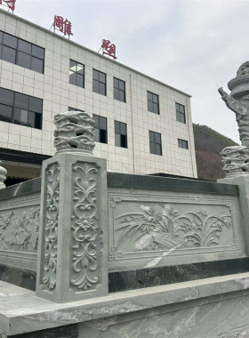 工厂石栏杆可定制各石料尺寸造型