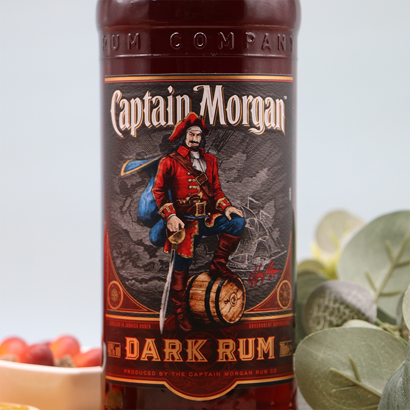 摩根船长黑朗姆酒 黑标 Captain Morgan Rum 进口洋酒 烘焙基酒 - 图3