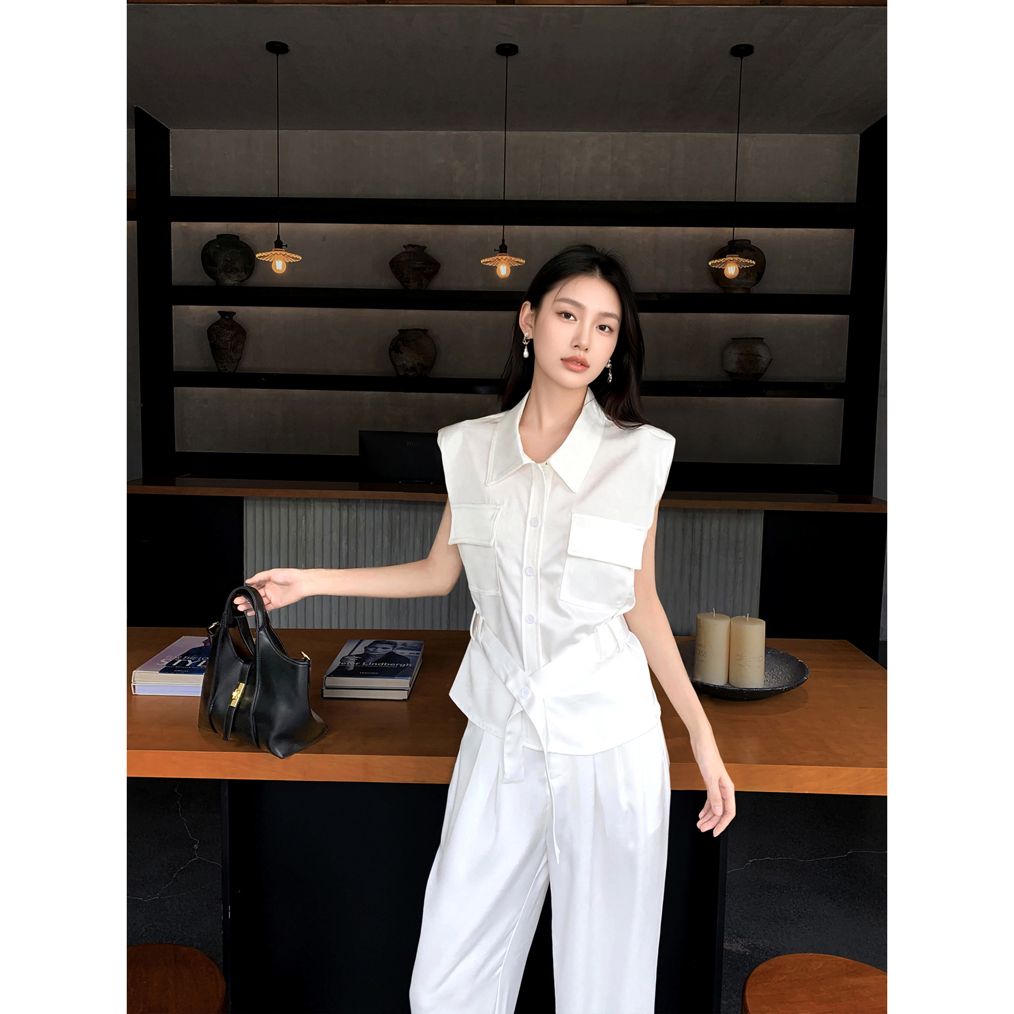 GEMQI 清纯系夏日穿搭套装夏女2025超火夏装韩里韩气穿搭一整套装 - 图3