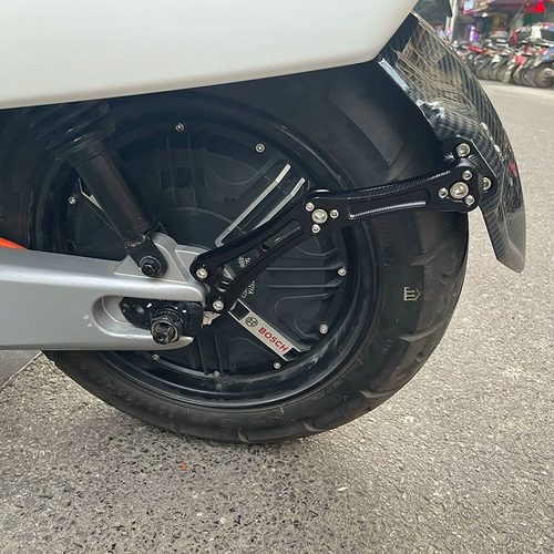 电动车通用挡泥板后挡泥板大牛n7小牛雅迪改装配件机械师f90f30 - 图1