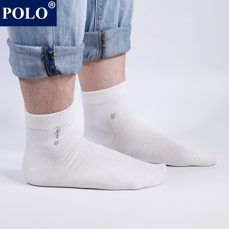 polo男中筒商务袜夏季休闲皮鞋袜 品伦内衣短袜/打底袜/丝袜/美腿袜