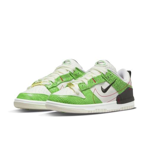Nike Dunk Disrupt 2 耐克 白绿蛇纹 女款低帮复古板鞋DV1491-101 - 图3