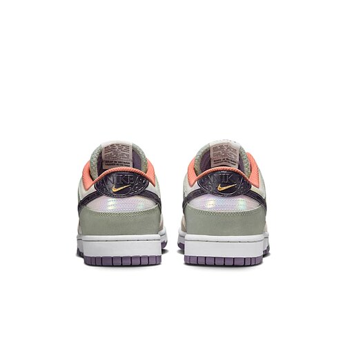 Nike Dunk Low Retro 白绿紫 男款 低帮休闲运动板鞋HV5750-133 - 图1