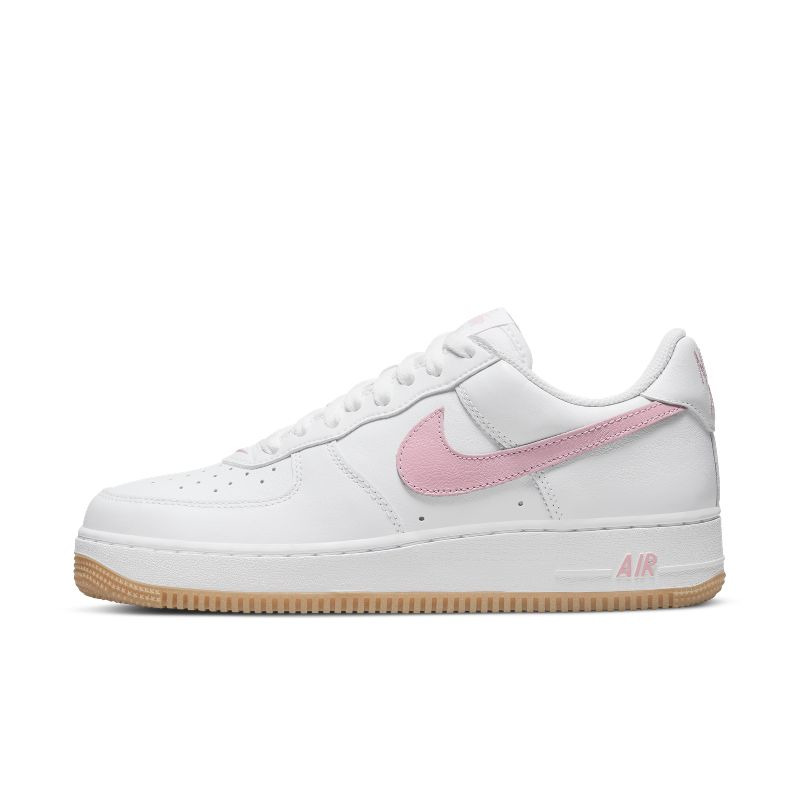 Nike Air Force 1 AF1 白粉 男子休闲运动鞋低帮板鞋 DM0576-101 - 图0