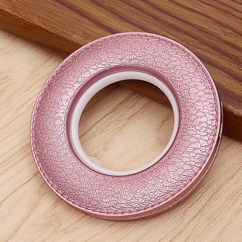 加厚ABS皮革纹窗帘圈罗马圈纳米环静音环窗帘圈圈打孔环布扣环 - 图2