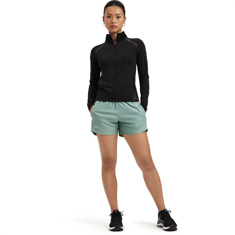 安德玛官方UA秋冬COOLMESH女子收腰训练运动夹克外套6007554,淘宝优惠券,粉丝福利购,淘宝优惠卷