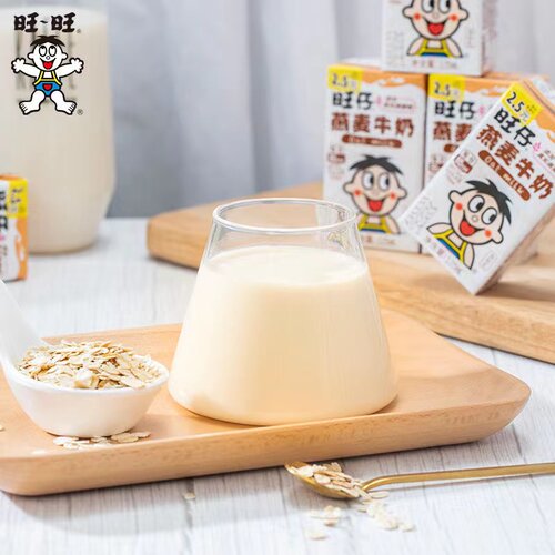 旺旺旺仔燕麦牛奶儿童营养健康学生早餐牛奶原味燕麦牛奶125ml - 图3