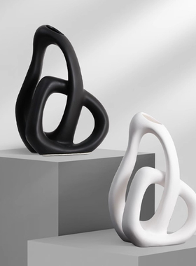 轻奢酒柜高级感摆件组合现代