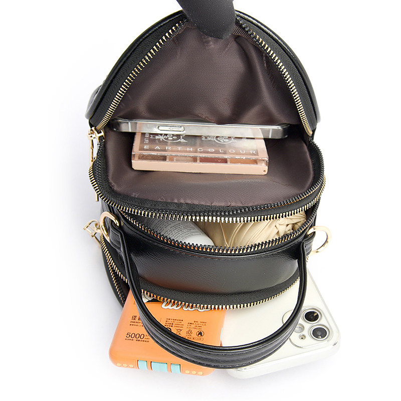 真皮手机包小包包女韩版百搭斜挎三层零钱包手机袋迷你竖款单肩包,淘宝优惠券,粉丝福利购,淘宝优惠卷