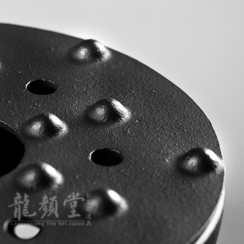 龍颜堂 铁壶保温底座 铸铁风炉日本南部铁器铁炉生铁茶炉酒精灯炉 - 图0
