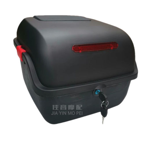 电动车后备箱适用于雅迪爱玛台铃小牛电瓶车后尾箱大容量储物箱 - 图3