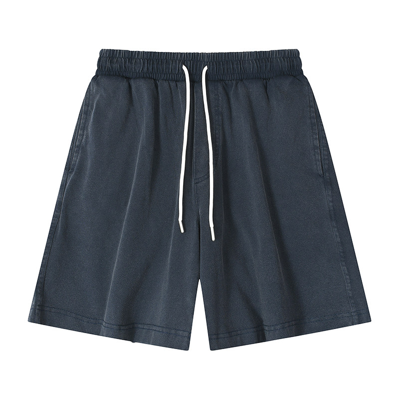 夏季重磅100%全纯棉美式vintage炒雪花水洗做旧五分休闲男短裤,淘宝优惠券,粉丝福利购,淘宝优惠卷
