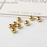 Глянцевое украшение-шарик из нержавеющей стали, бусины