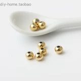 Глянцевое украшение-шарик из нержавеющей стали, бусины