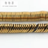 Золотые перегородки рассеивают бусины черный желчный камень