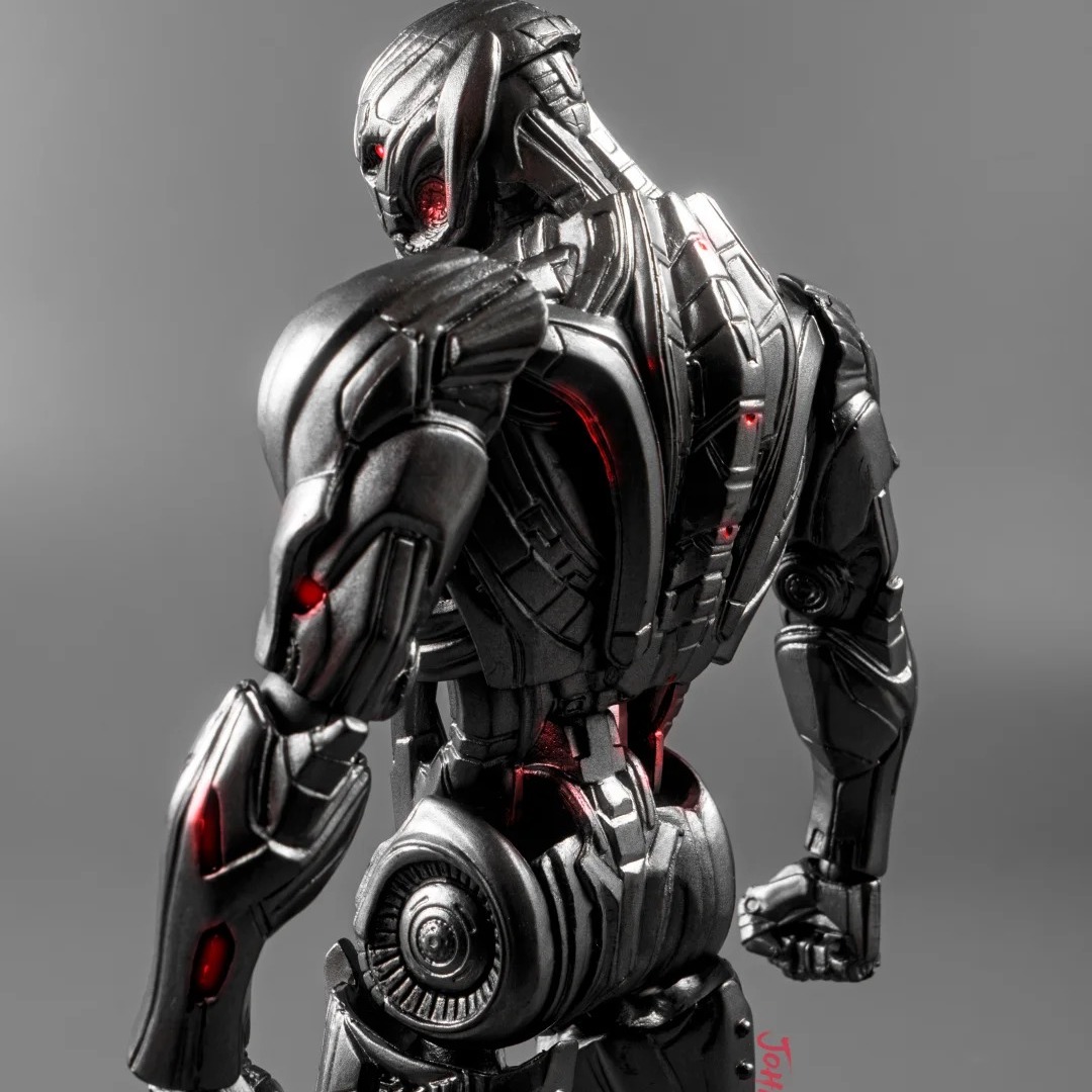 漫威海洋堂山口式Ultron复仇者联盟幻视奥创钢铁侠蜘蛛侠可动手办 - 图2