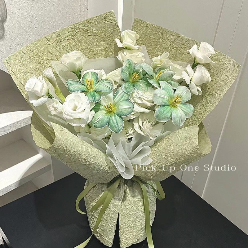 手工花艺皱纹纸 石纹肌理褶皱包装纸 轻奢艺术纸创意鲜花包花纸,淘宝优惠券,粉丝福利购,淘宝优惠卷