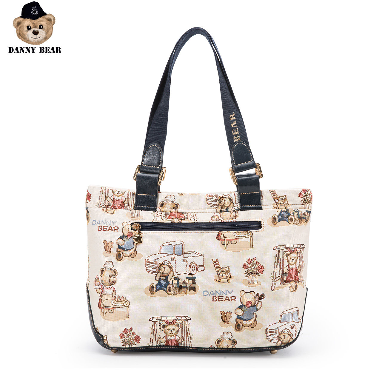 丹尼熊新品单肩托特包夏购物包袋 dannybear酷玛仕女士包袋