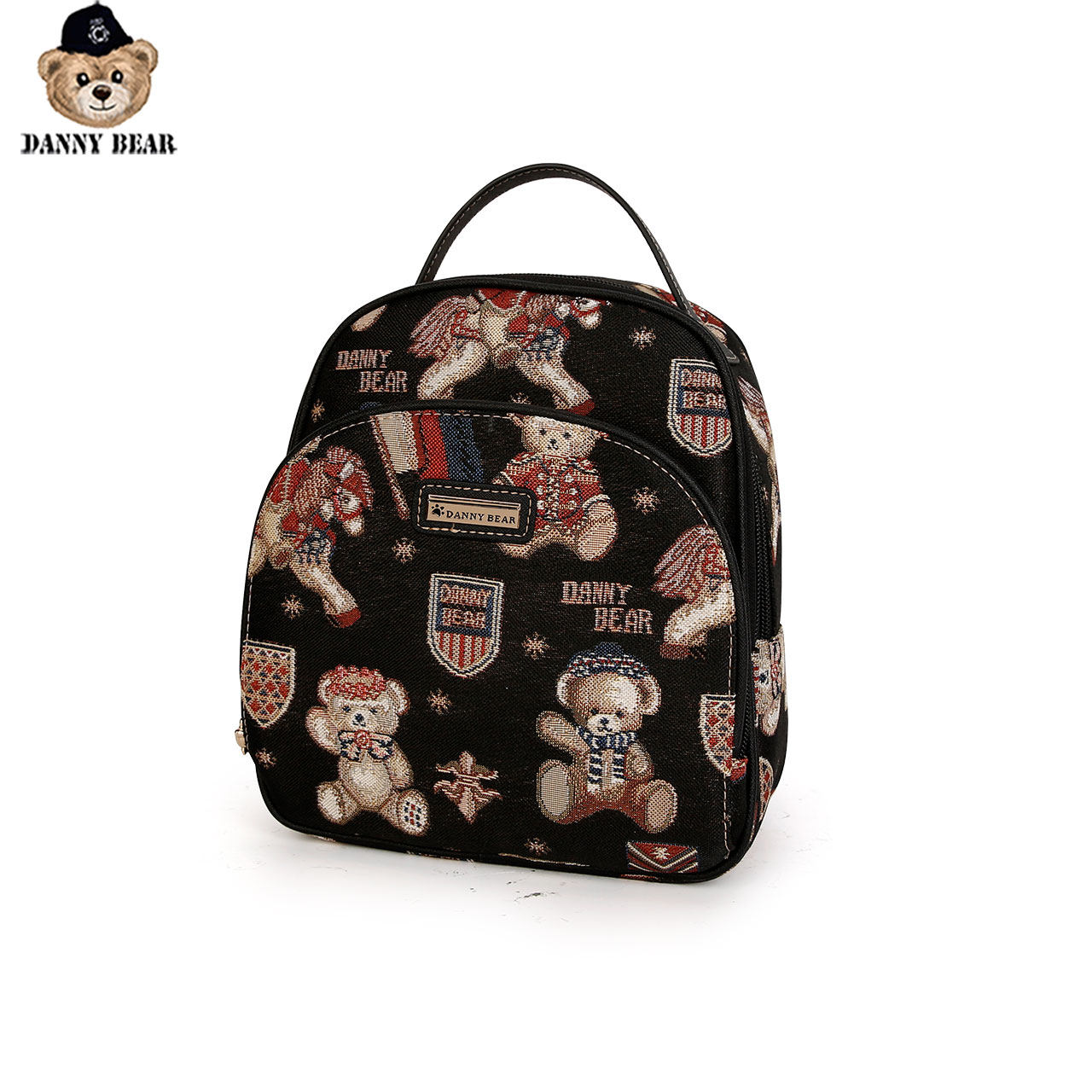 丹尼熊新品旅行小背包复古休闲女包 dannybear酷玛仕双肩背包