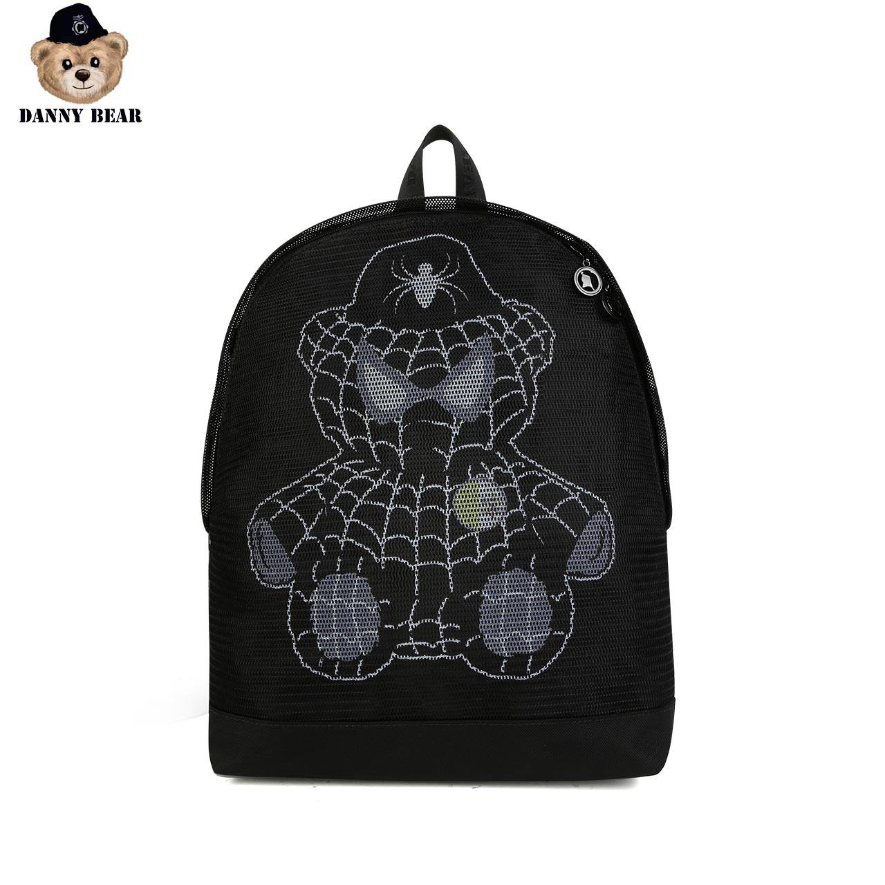 丹尼熊学生新品潮酷个性双肩包 dannybear酷玛仕双肩背包