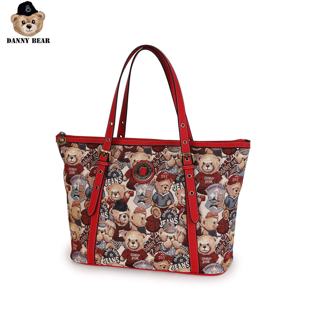 danny bear女式单肩包新款大容量袋 dannybear酷玛仕女士包袋