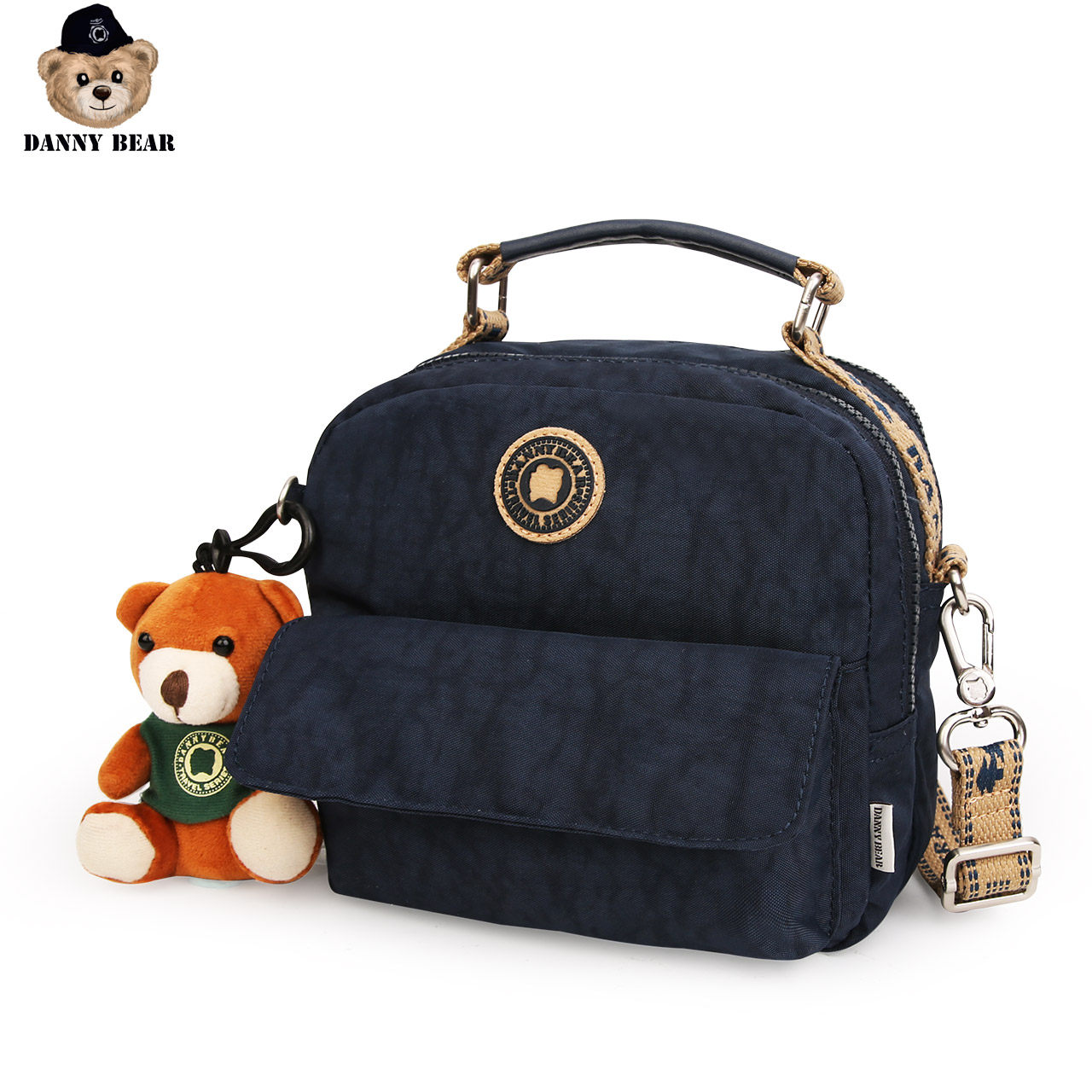 丹尼熊多功能小背包女2020斜挎小包 dannybear酷玛仕双肩背包