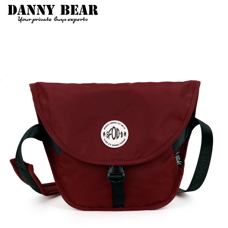 丹尼熊旅行户外休闲男女单肩挎包 dannybear酷玛仕女士包袋
