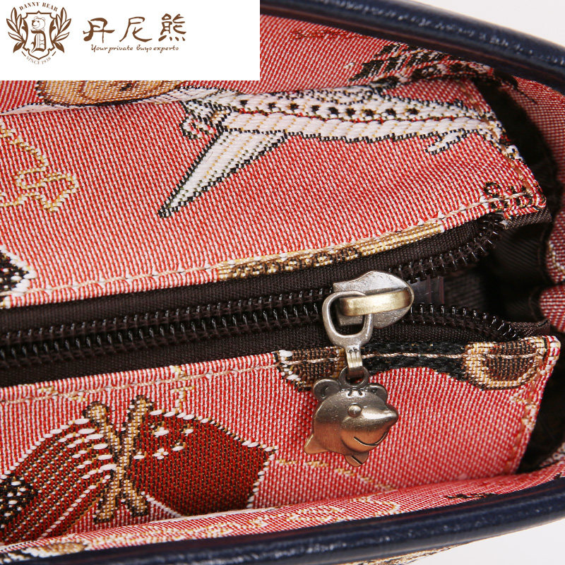 丹尼熊爱旅行新品单肩包女手提袋 dannybear酷玛仕女士包袋