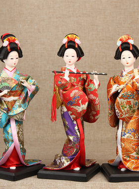 日式摆件人偶和风家居日式装饰