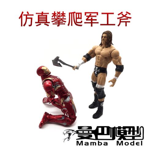 1:10仿真攀爬车饰品军工斧  SCX10 90046 94180 D90 仿真斧子 - 图0