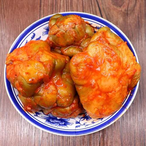 正宗李家洋榨菜传统酱菜腌制咸菜下饭菜疙瘩榨菜头宁波鄞州特产 - 图1