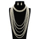 European and American exaggerated pearl necklace imitation pearl pendant for women