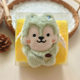 Cute nut squirrel towel thickened coral velvet hand towel souvenir children baby gift shape towel