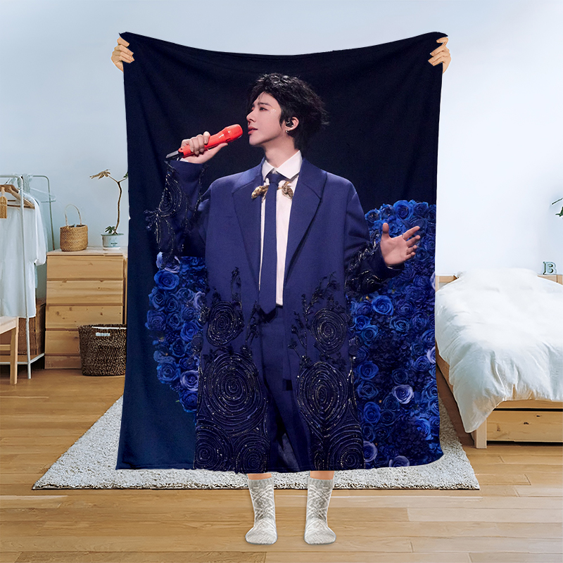 来图定制刘宇宁空调毛毯燕子京春夏午睡盖毯魏劭折腰应援周边礼物