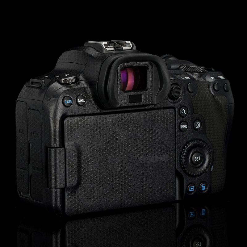 适用于佳能EOS R6 R5 R RP 5D4相机机身保护贴膜贴纸碳纤维全包3M-图1