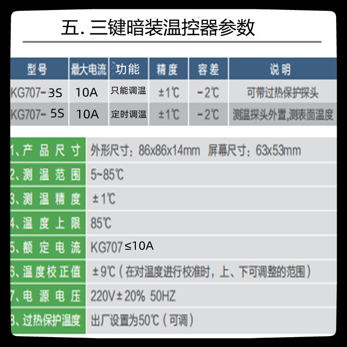 水地暖温控温度控制器分水阀门控制器厂家直销水地暖阀门温度面板 - 图2