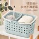 Bathing basket toiletries storage basket bathhouse carry bag bathroom bathroom large capacity handbag plastic bath basket
