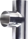 Stainless steel sanitary welding tee