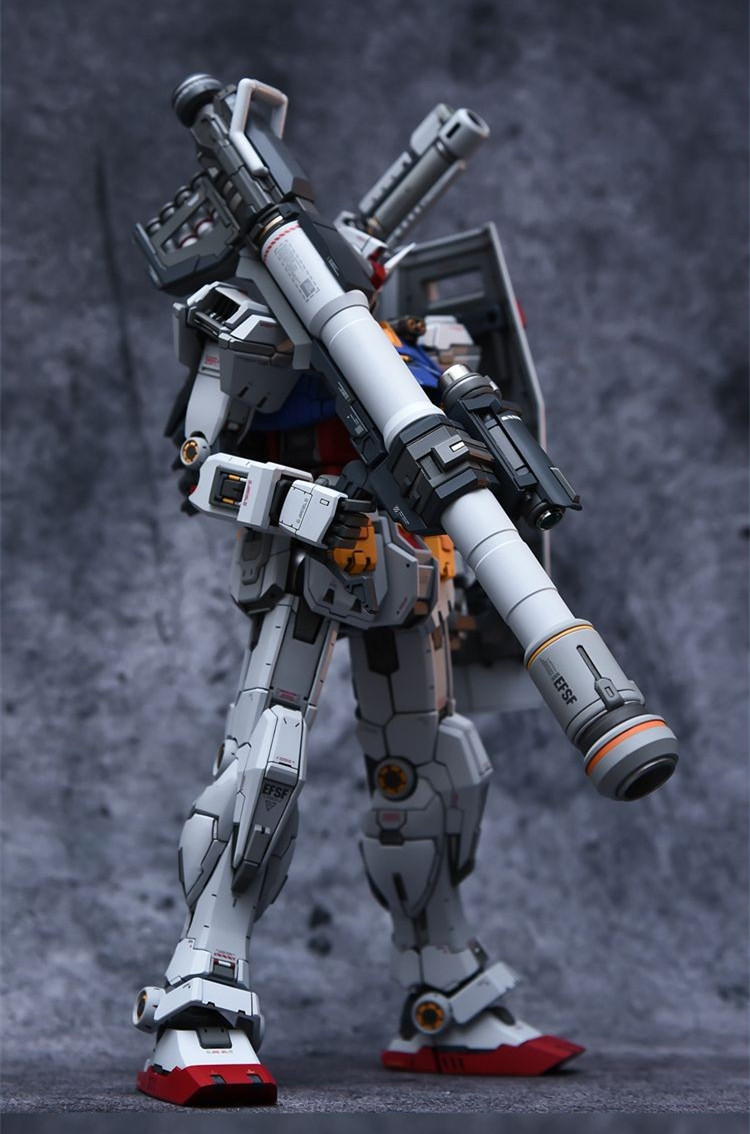 无限维度MG RX-78-2高达gk改件元祖 GUNDAM送武器包-图1